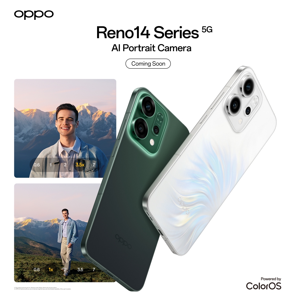 Oppo Reno 14 series teaser