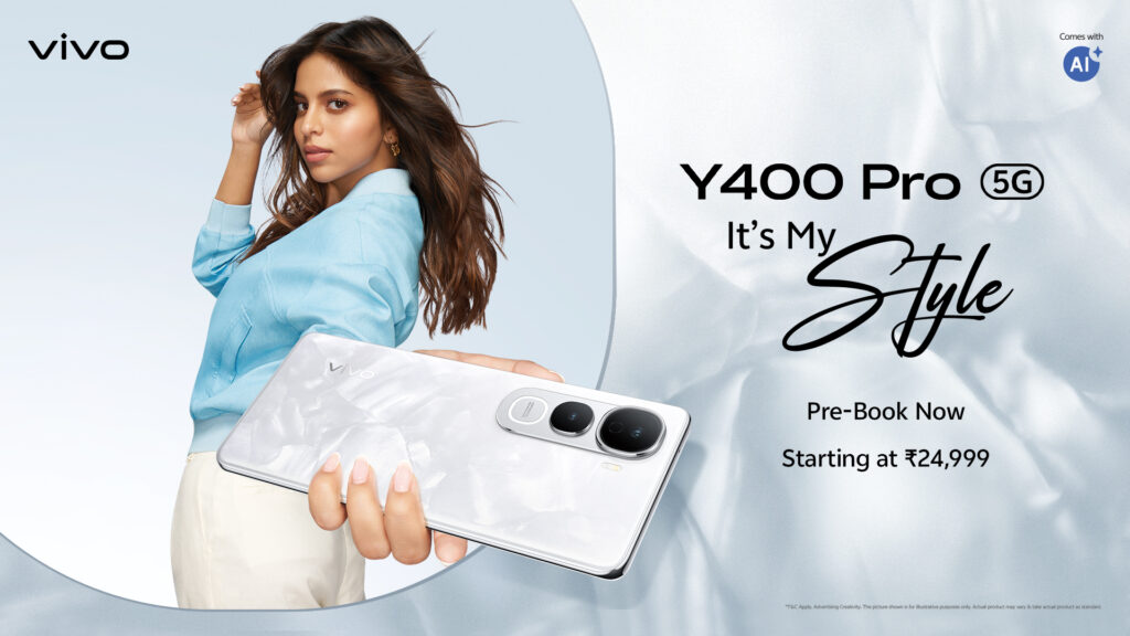 Vivo Y400 Pro 5G Debuts with Blazing 90W Charging and Stunning AMOLED Display | Image No. 1 Vivo Y400 Pro 5G Debuts with Blazing 90W Charging and Stunning AMOLED Display vivo Y400 Pro Creative 3