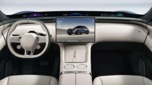 xiaomi yu7 interior