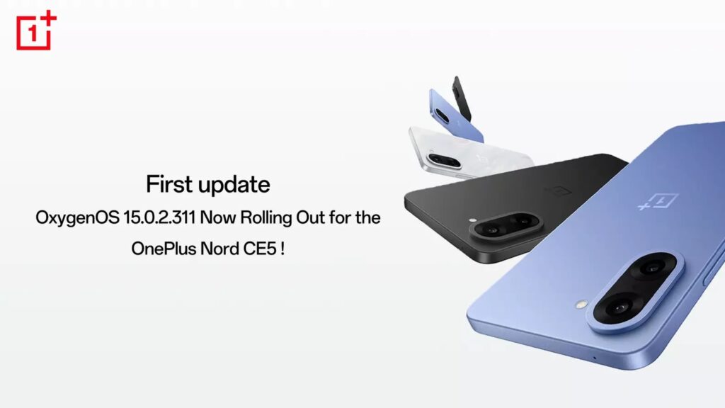 OnePlus Nord CE5 OxygenOS 15.0.2.311