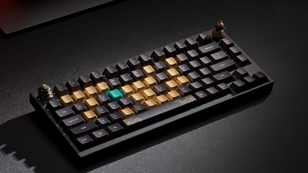 Keychron Black Myth Wukong Mechanical Keyboard Brings 75% Layout, Custom Keycaps, and TTC Switches