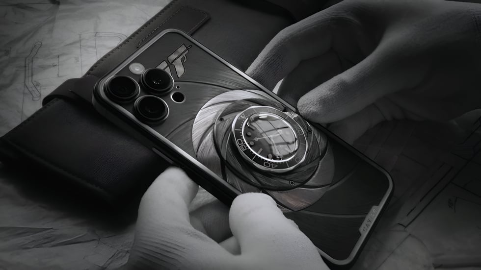 कैवियार जेम्स बॉन्ड iPhone