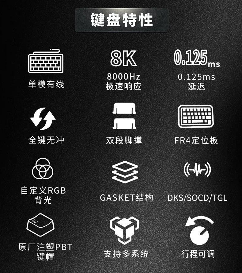 Epomaker HE80 Keyboard