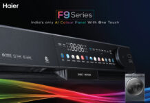 Haier F9 washing machine launched in India with AI Colour Touch panel Haier F9 front-loading washing machine