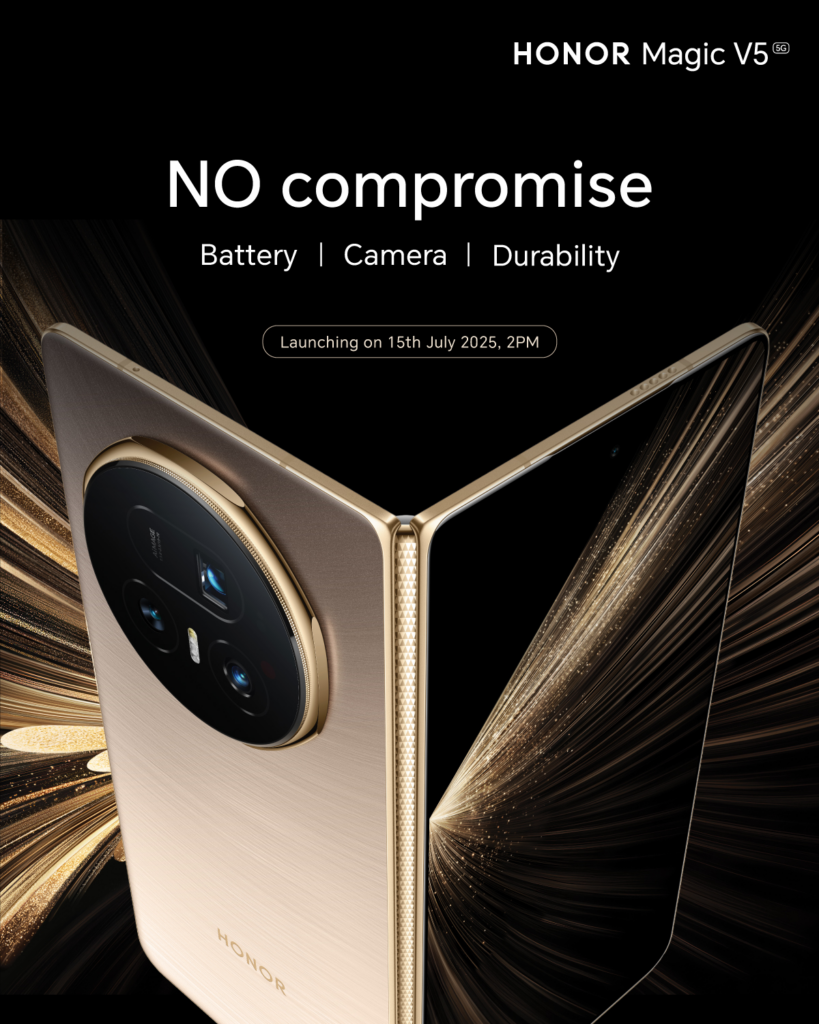 Honor Magic V5 global launch date