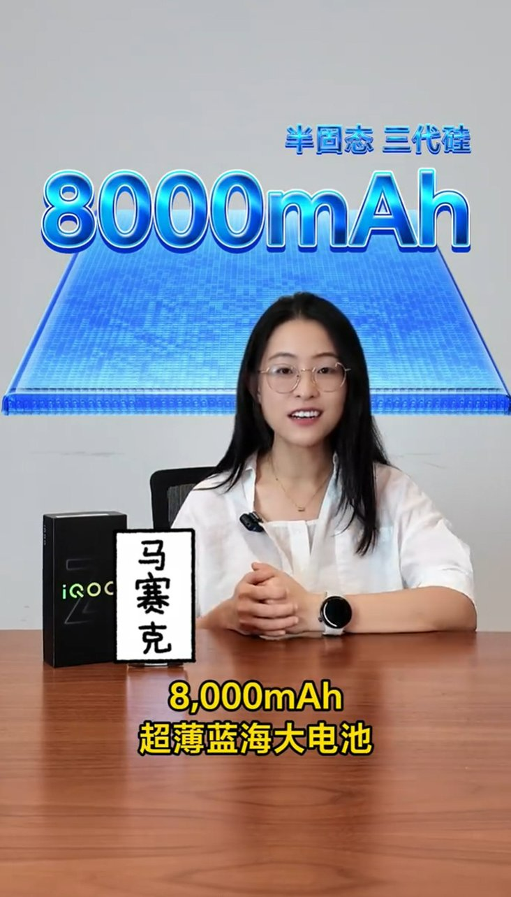 IQOO Z10 टर्बो+ 8000mAh की बैटरी