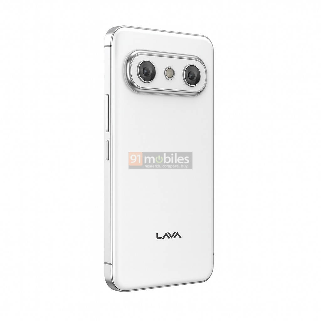 Lava Agni 4 leaked render by 91mobiles