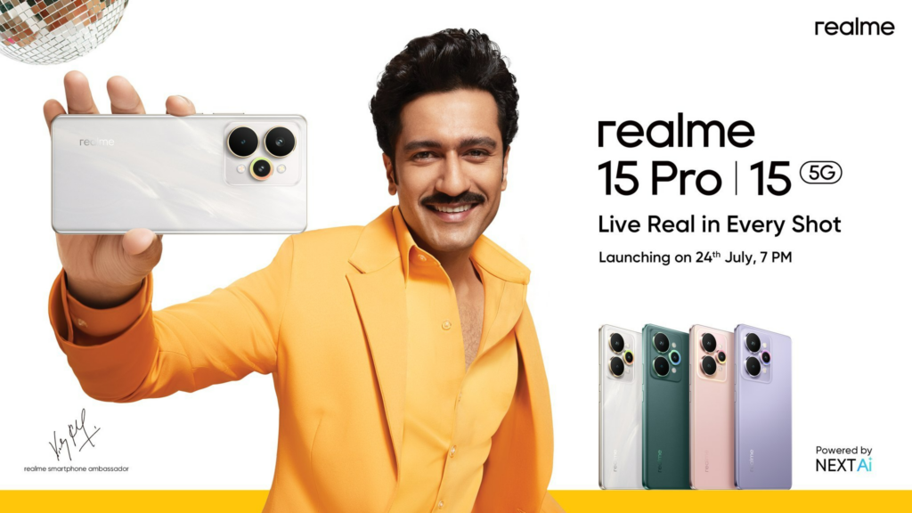 Realme 15 series launch date