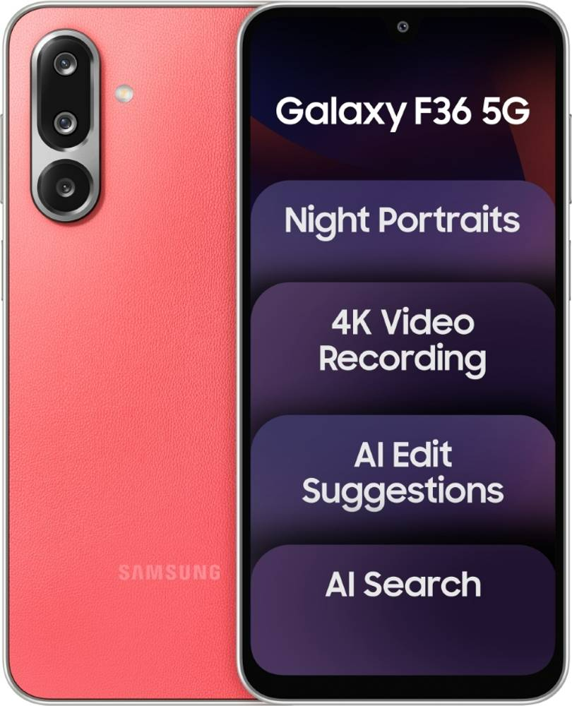 Samsung Galaxy F36 5G - Coral Red