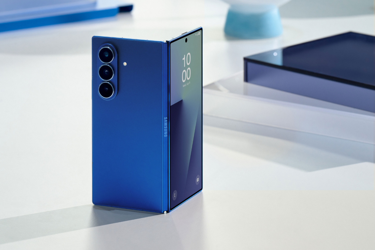 Samsung Galaxy Z Fold 7 front and back view