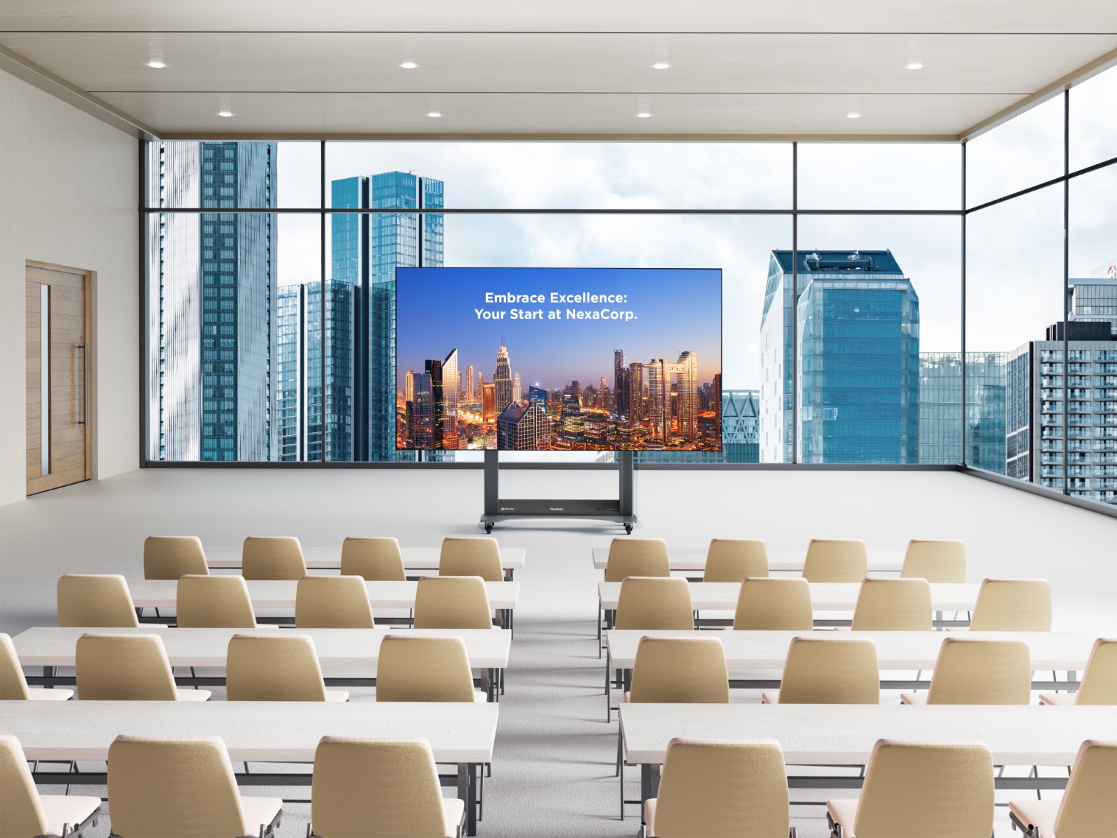 ViewSonic foldable 138-inch display