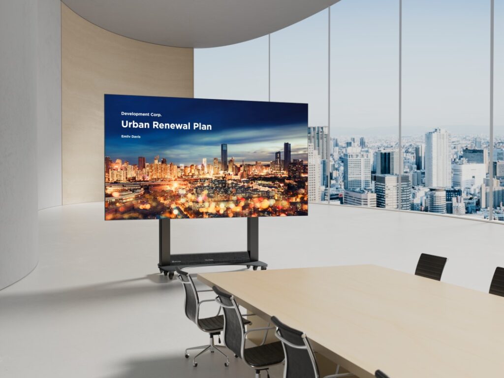 ViewSonic foldable 138-inch display