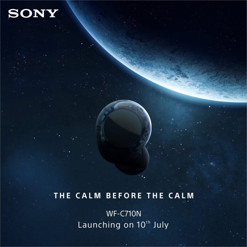 Sony WF-C710N Noise Cancelling TWS earbuds
