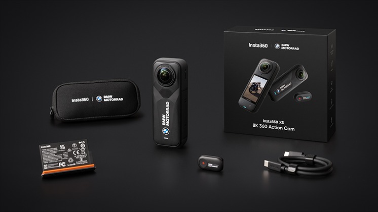 Insta360 Launches X5 BMW Motorrad Edition