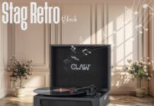 CLAW Stag Retro Vinyl Record Player Launched with 10W Stereo Sound and MP3 Recording CLAW Stag Retro Vinyl Record Player