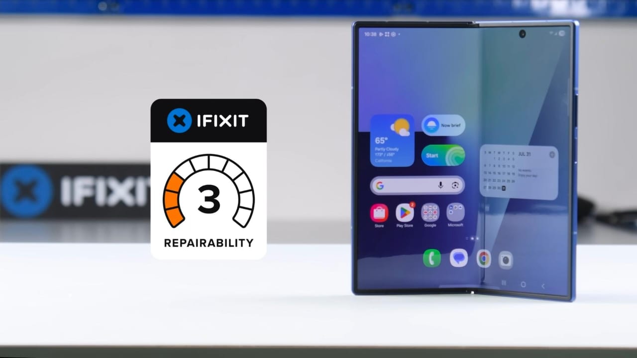 Galaxy Z Flip7 is slim and impressive—but repairability is a “nightmare”