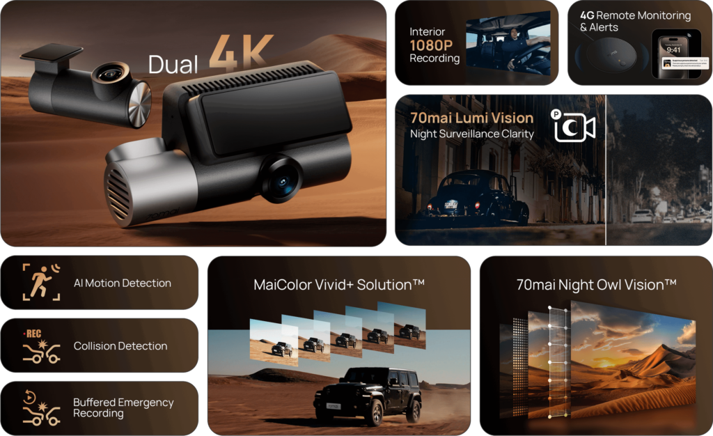 70mai 4K T800 Review