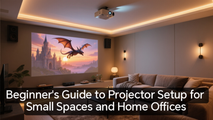 Beginner's Guide to Projector Setup for Small Spaces and Home Offices ...