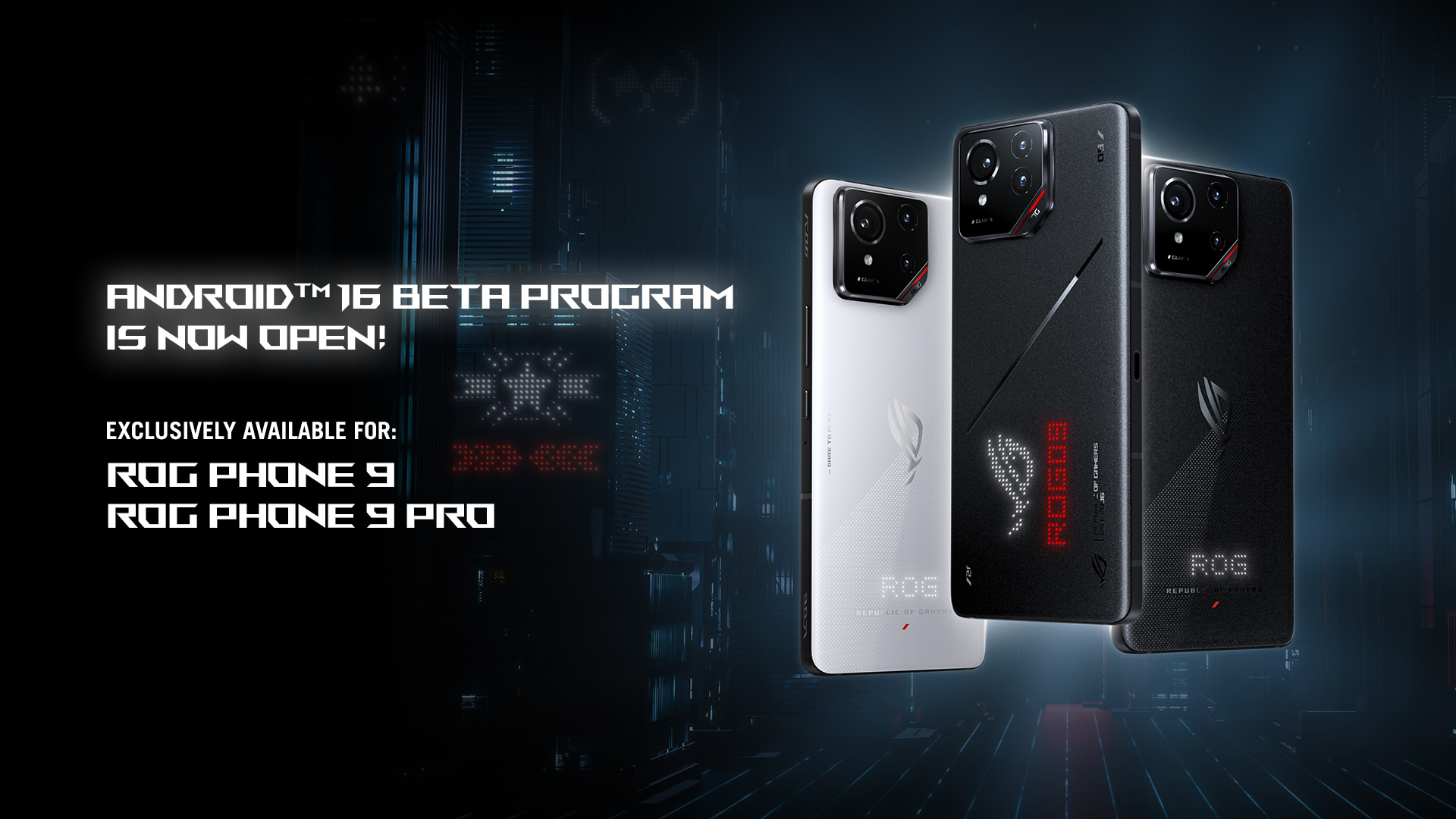 Asus opens Android 16 beta program for ROG Phone 9 series - Gizmochina