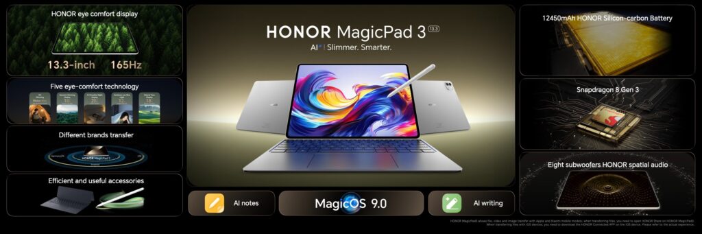 HONOR MagicPad 3 features