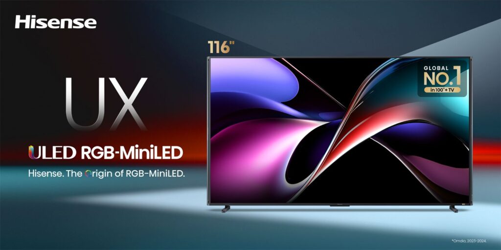 Hisense ULED UX RGB-MiniLED 4K TV