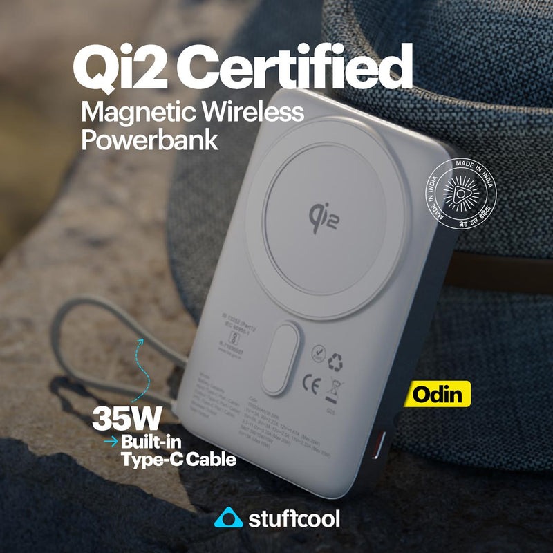 Stuffcool Odin Qi2 Powerbank