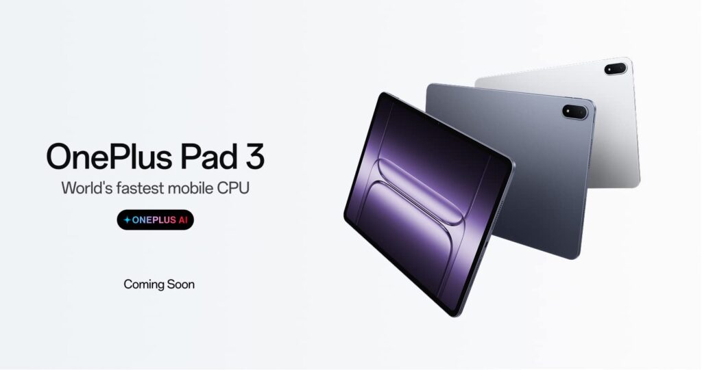 OnePlus Pad 3 Coming to India Soon with Snapdragon 8 Elite & 3.4K