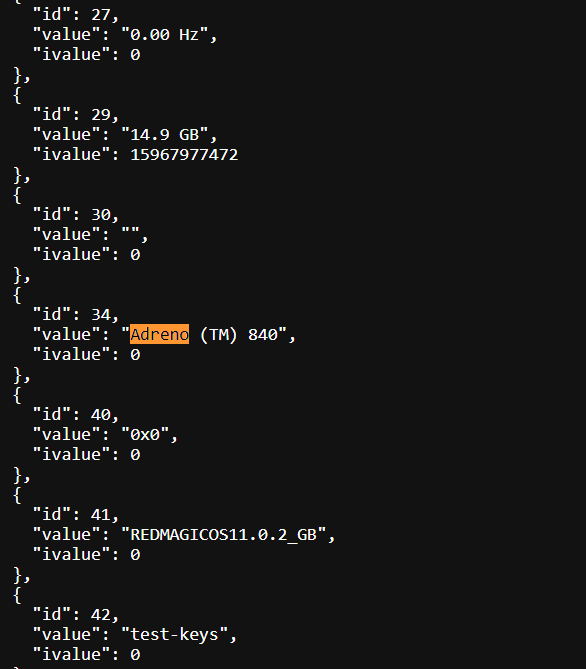 Red Magic 11 Pro Geekbench forr&aacute;sk&oacute;dja