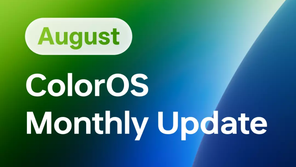 ColorOS August 2025 Update