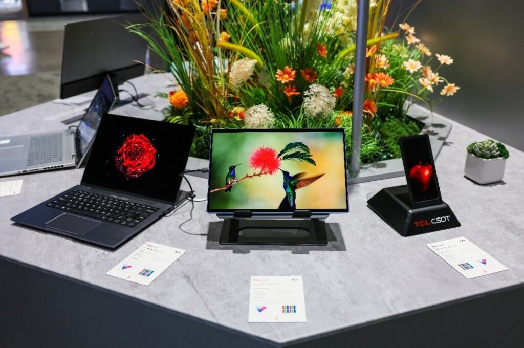 TCL CSOT IJP OLED Displays