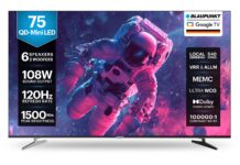 Blaupunkt Mini QD TVs launched in India with Dolby Atmos, 108W speakers, Rs 94,999 starting price Blaupunkt Mini QD TVs