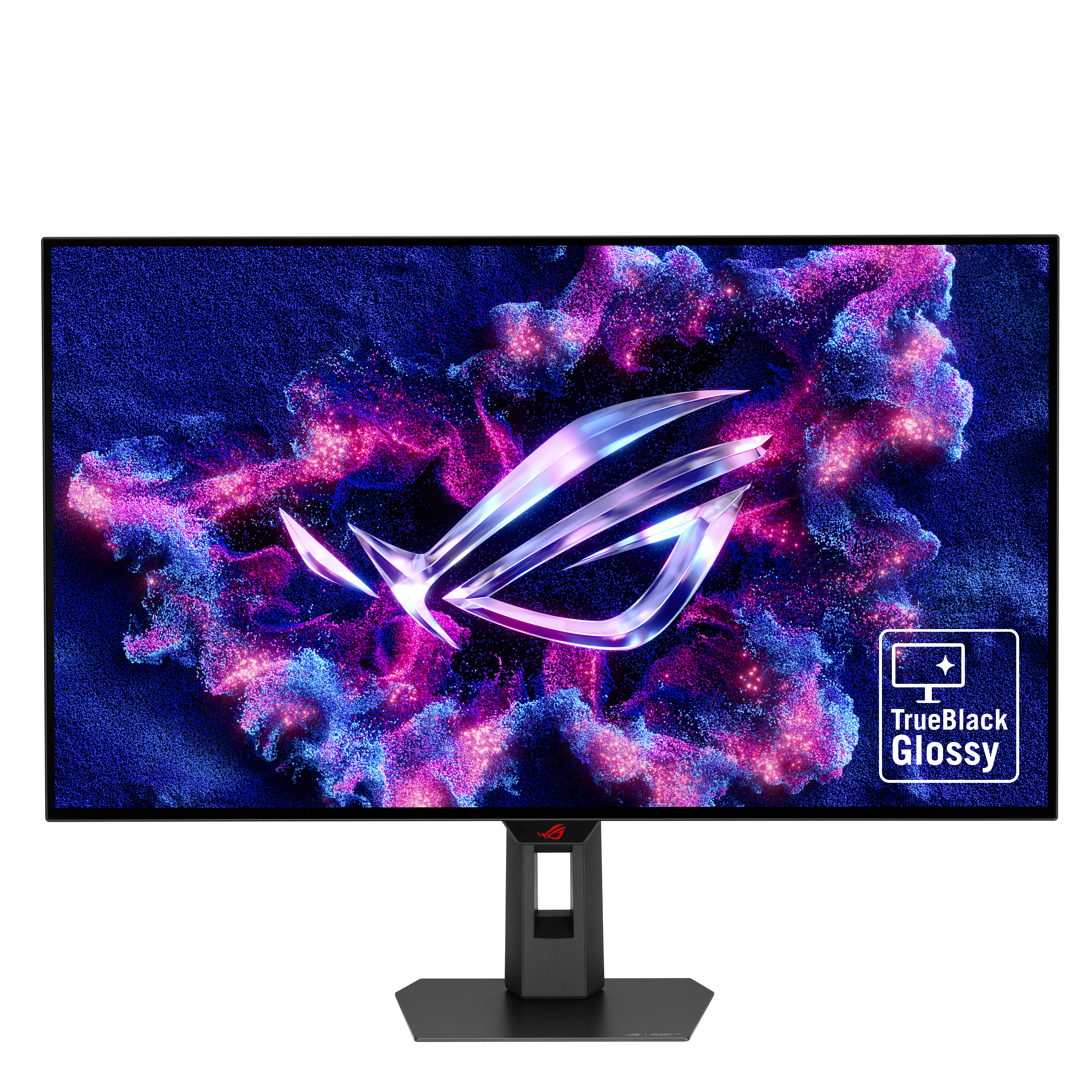 ASUS ROG Strix XG32UCWMG and XG32UCWG monitors side by side