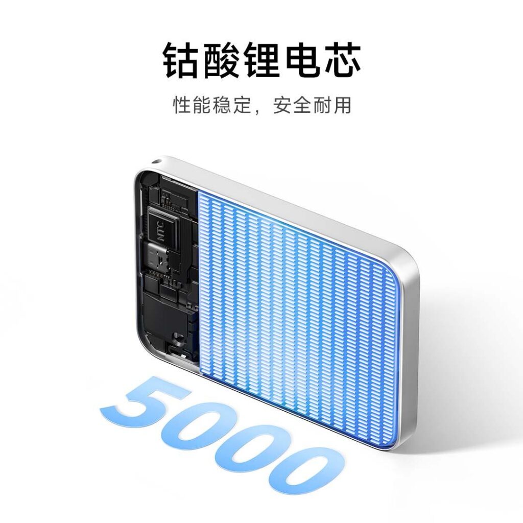 Xiaomi Ultra-Slim Power Bank &ndash; r&eacute;szletek a k&aacute;belbe&eacute;p&iacute;t&eacute;sről