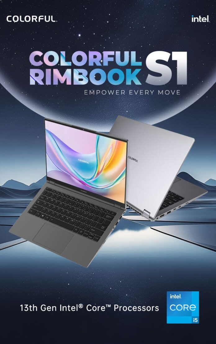 Colorful Rimbook COLORFUL launches Rimbook S1 lightweight laptop with Core i5-13420H ...