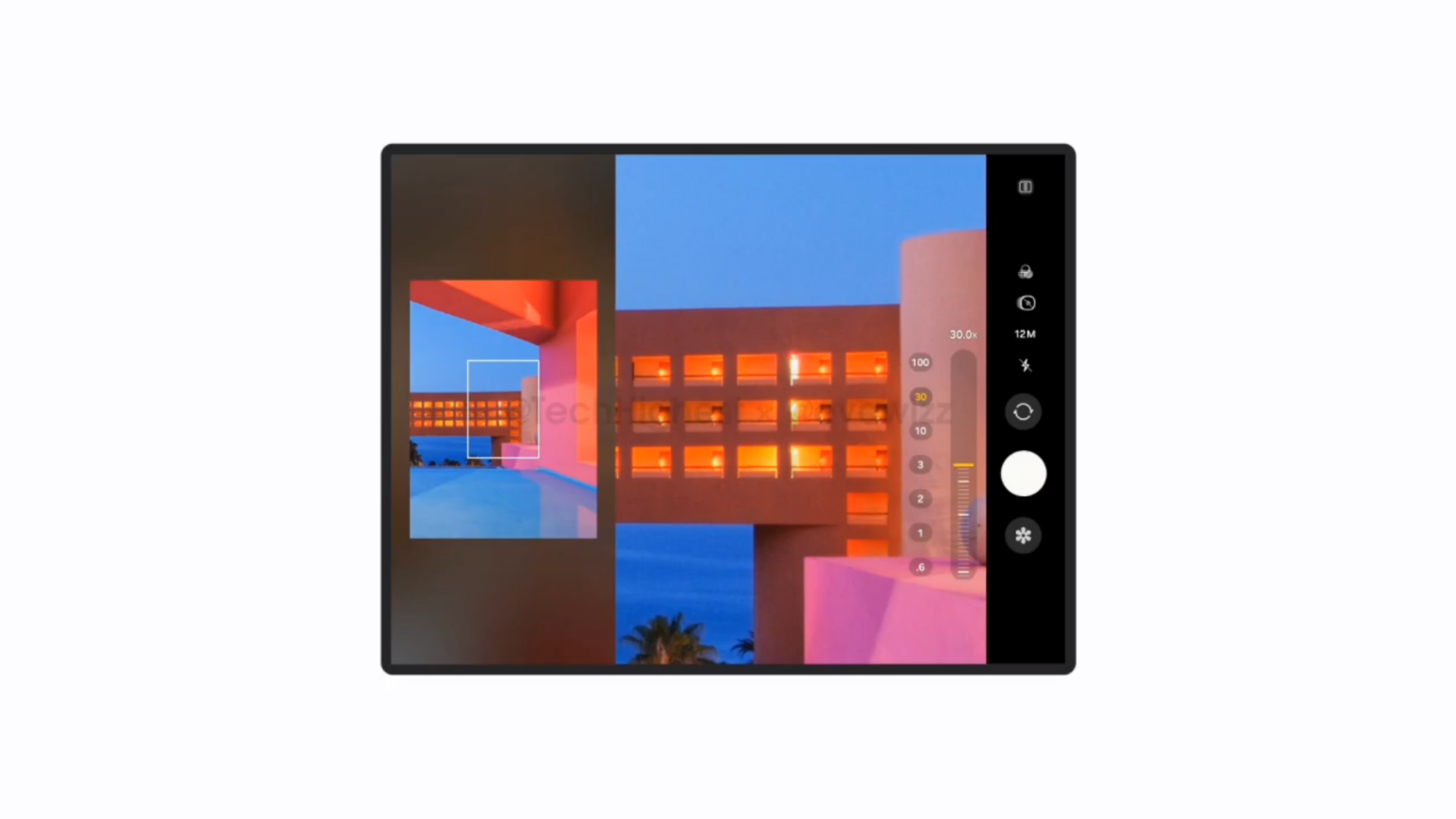 Samsung Galaxy Z TriFold bawa opsi zoom hingga 100 kali