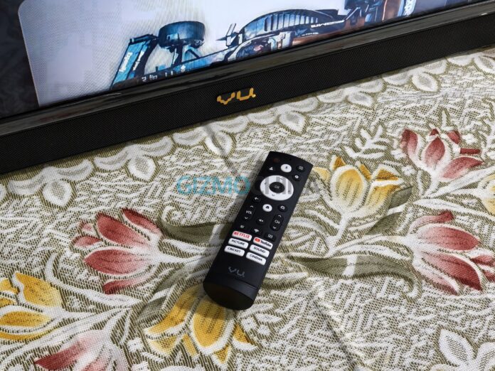 Vu Vibe DV TV's remote