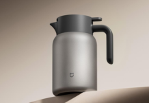 Xiaomi launches Mijia Titanium Thermos 1.2L with pure titanium body & tea infuser Xiaomi Mijia Titanium Thermos