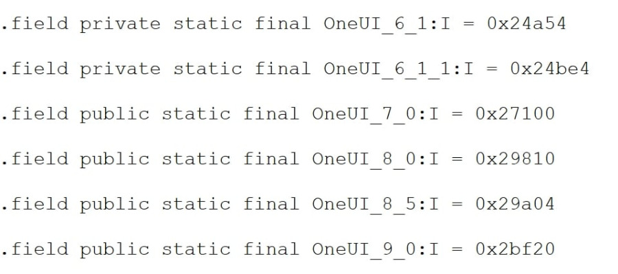 One UI 9 firmware