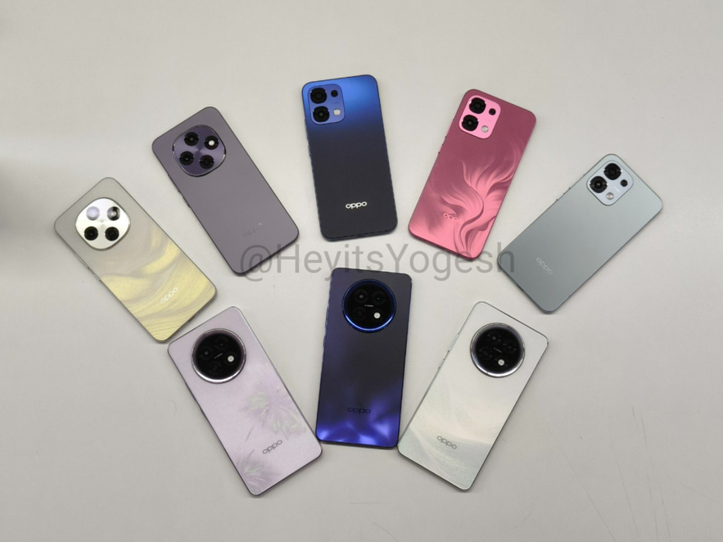 Oppo F31 series leak by Yogesh Brar