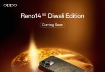 Oppo Reno 14 5G Diwali Edition Teased with Stunning Festive Design Oppo Reno 14 Diwali Edition
