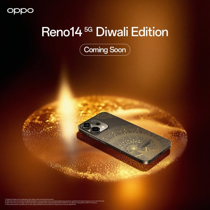 Oppo Reno 14 Diwali Edition
