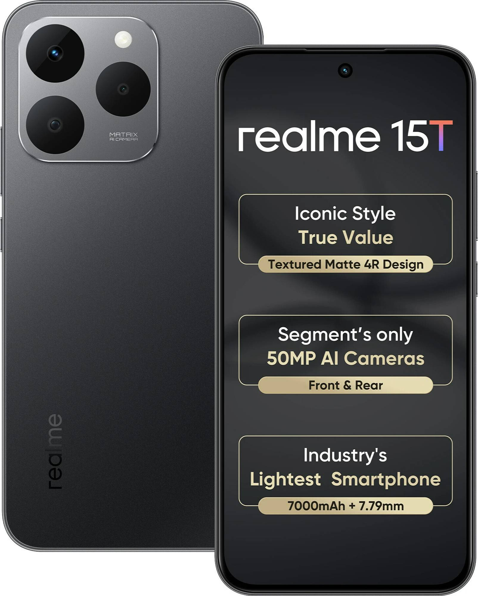 Realme 15T - Silk Titanium