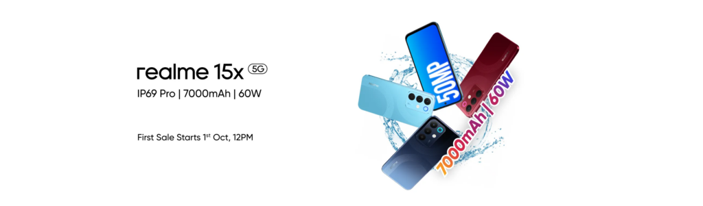 Realme 15x 5G launch datre