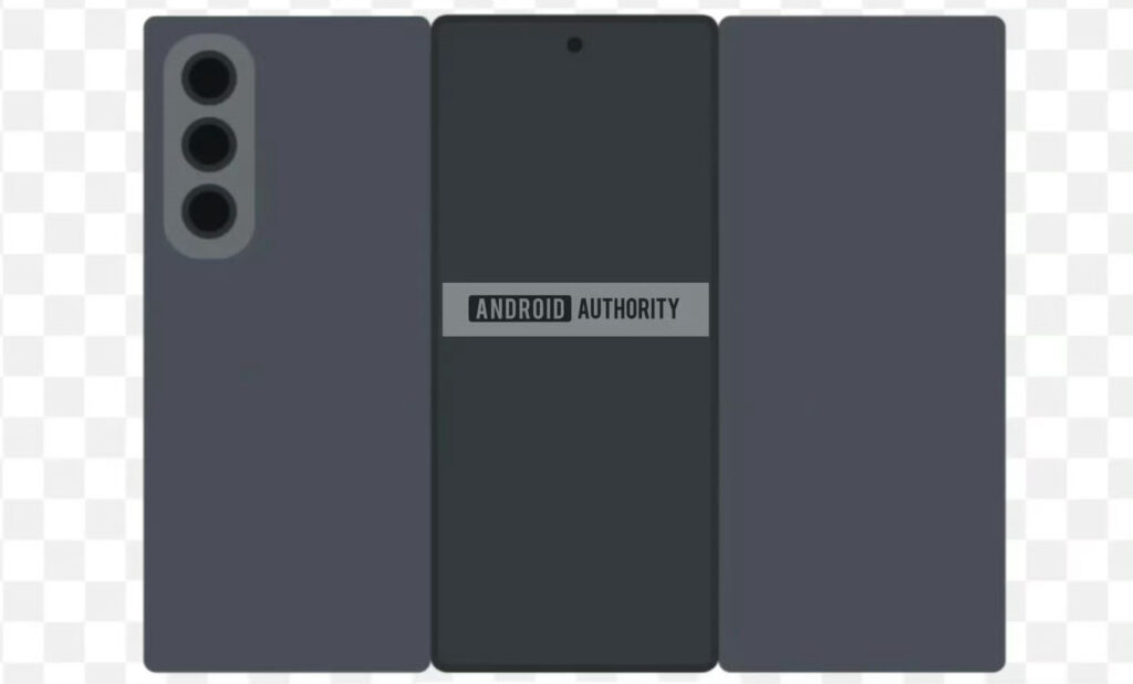 Samsung Galaxy Z TriFold design