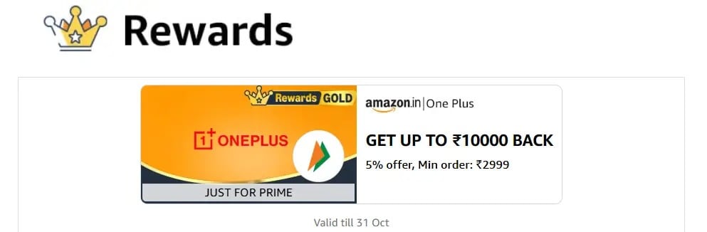 Amazon Pay x OnePlus Deal