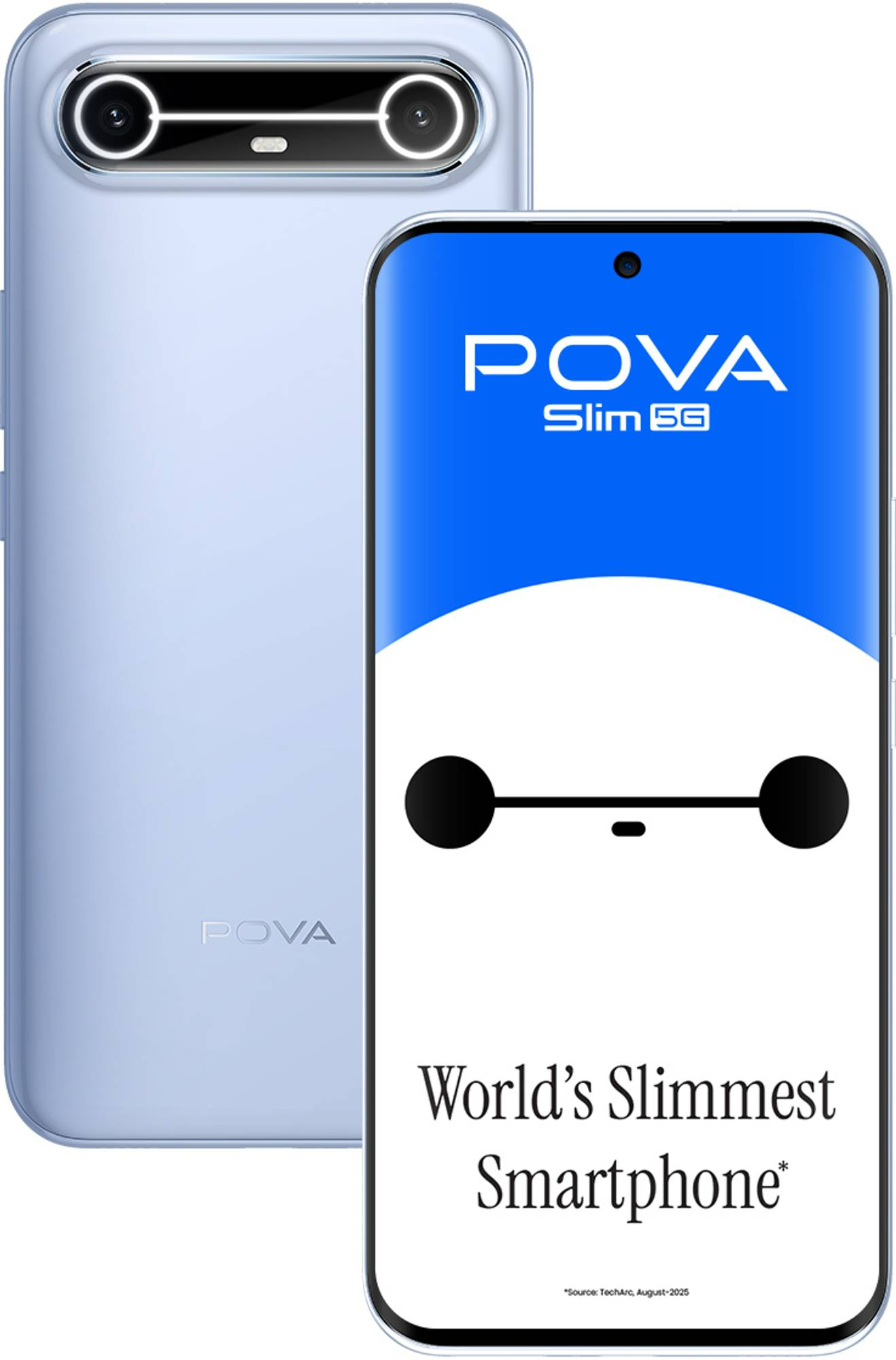 Tecno Pova Slim 5G - Sky Blue
