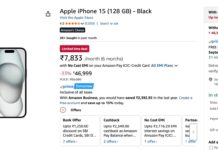 Grab iPhone 15 for just ₹45,749 in Amazon Great Indian Festival Sale Amazon Great Indian Festival Sale