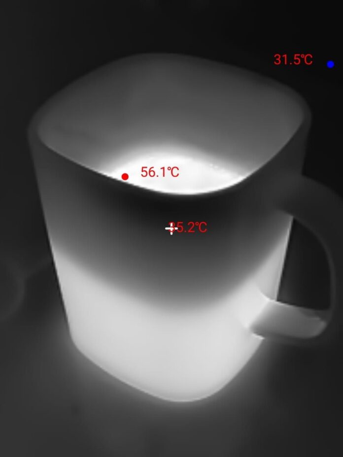 Thermal Master P3 image options