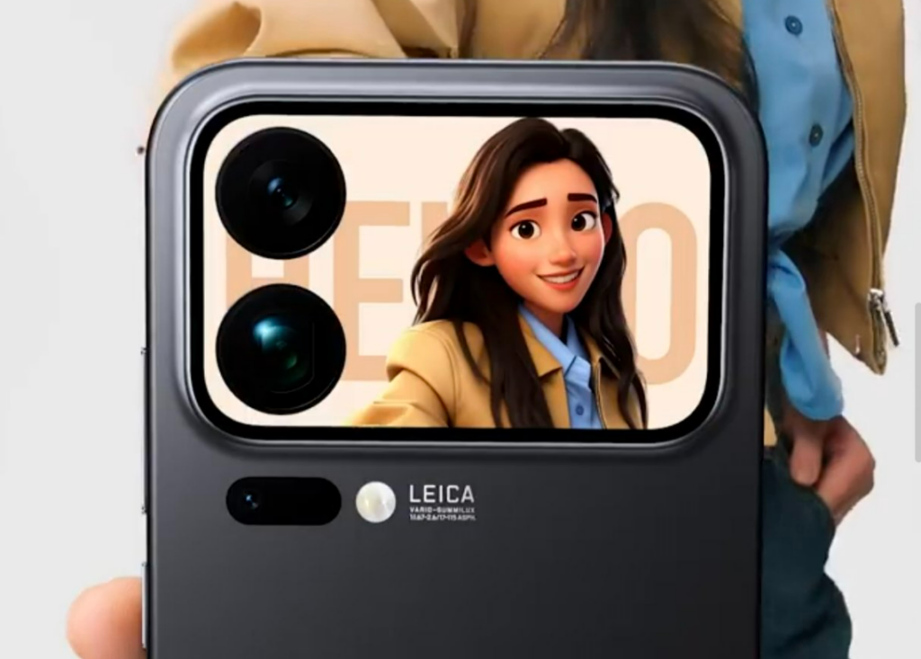 Xiaomi 17 Pro series rear display