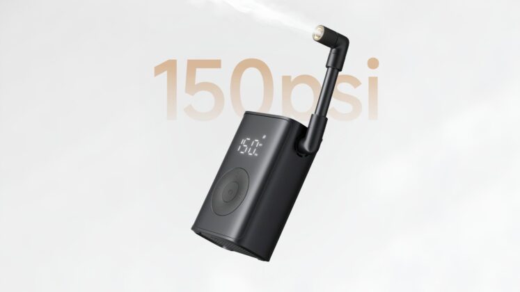 Xiaomi launches a mini inflator with 150psi power and smart pressure ...